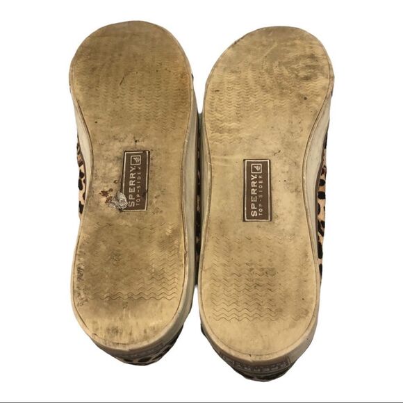 SPERRYS LOAFERS CHEETAH Print 8.5 - Picture 4 of 7